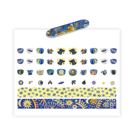 Djeco - Nail stickers - Moonlight Reflections | Scout & Co