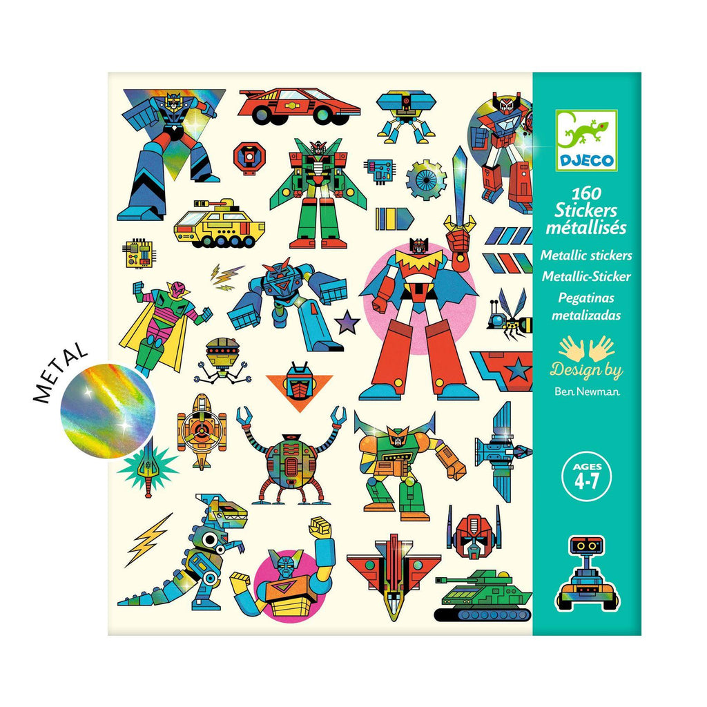 Djeco - Robots stickers | Scout & Co
