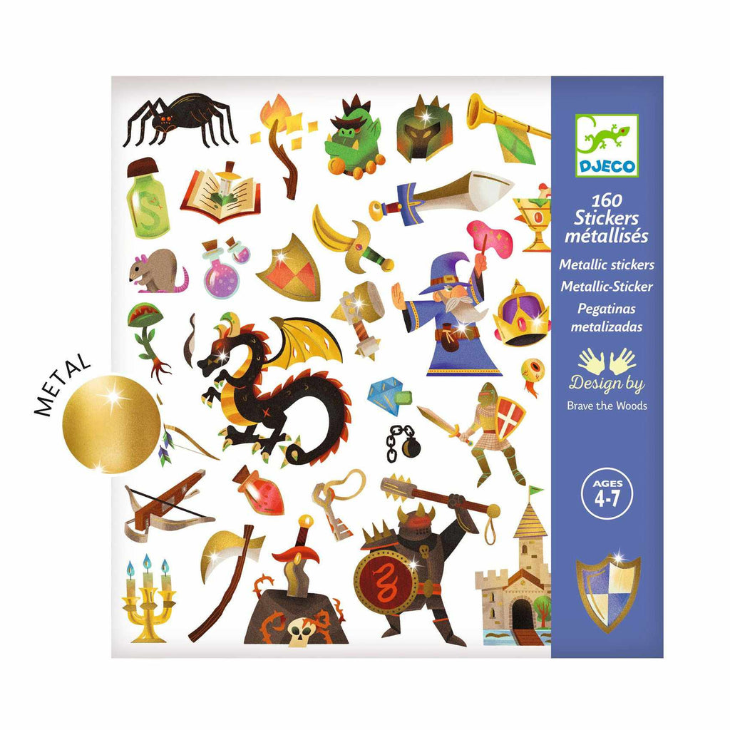 Djeco - Medieval Fantasy stickers | Scout & Co