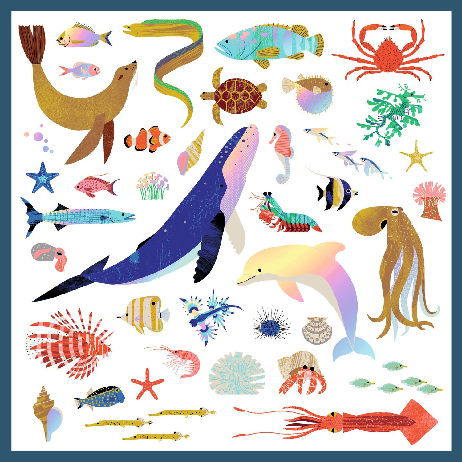 Djeco - Ocean stickers | Scout & Co