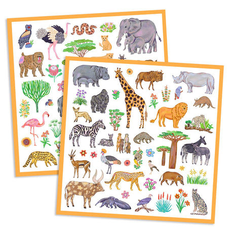 Djeco - Kenya stickers