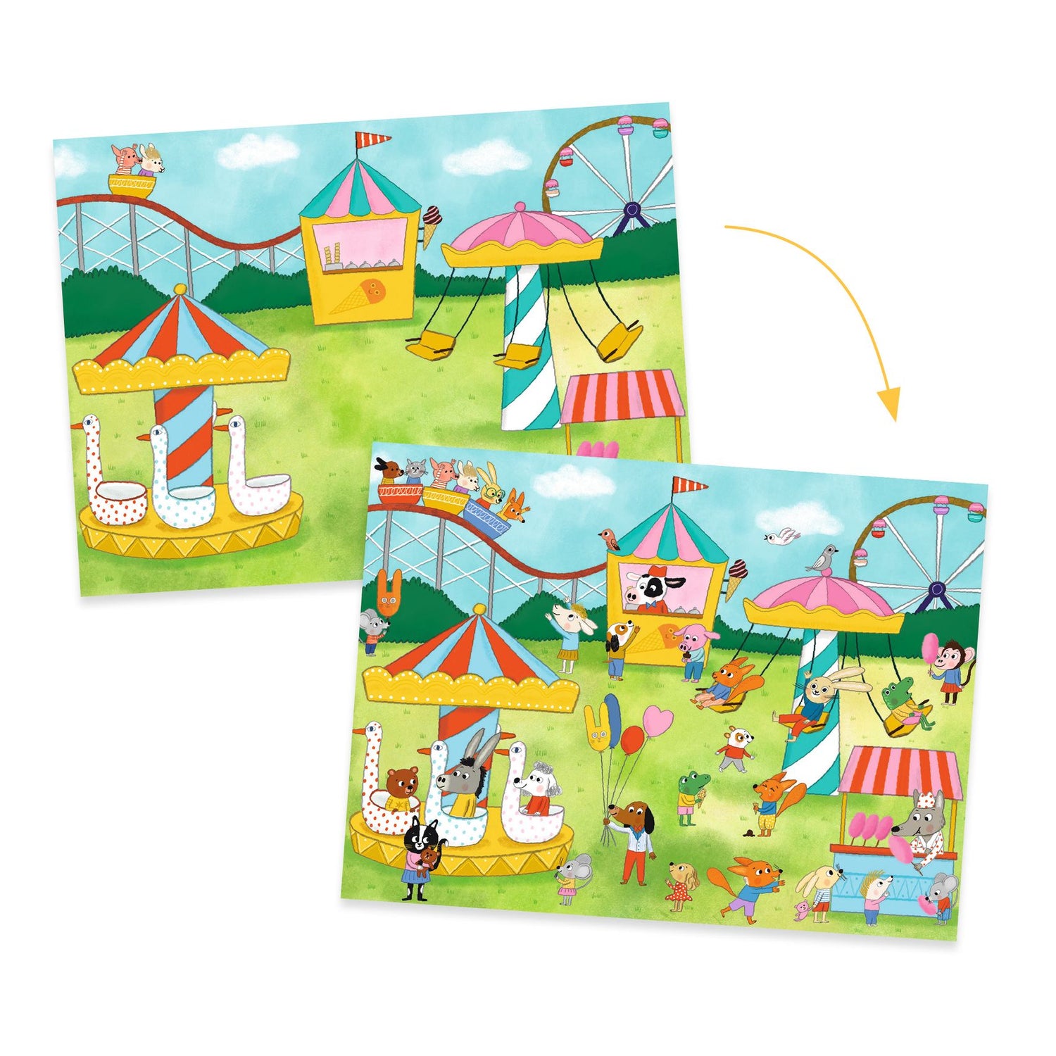 Djeco - Party Time transfers set | Scout & Co