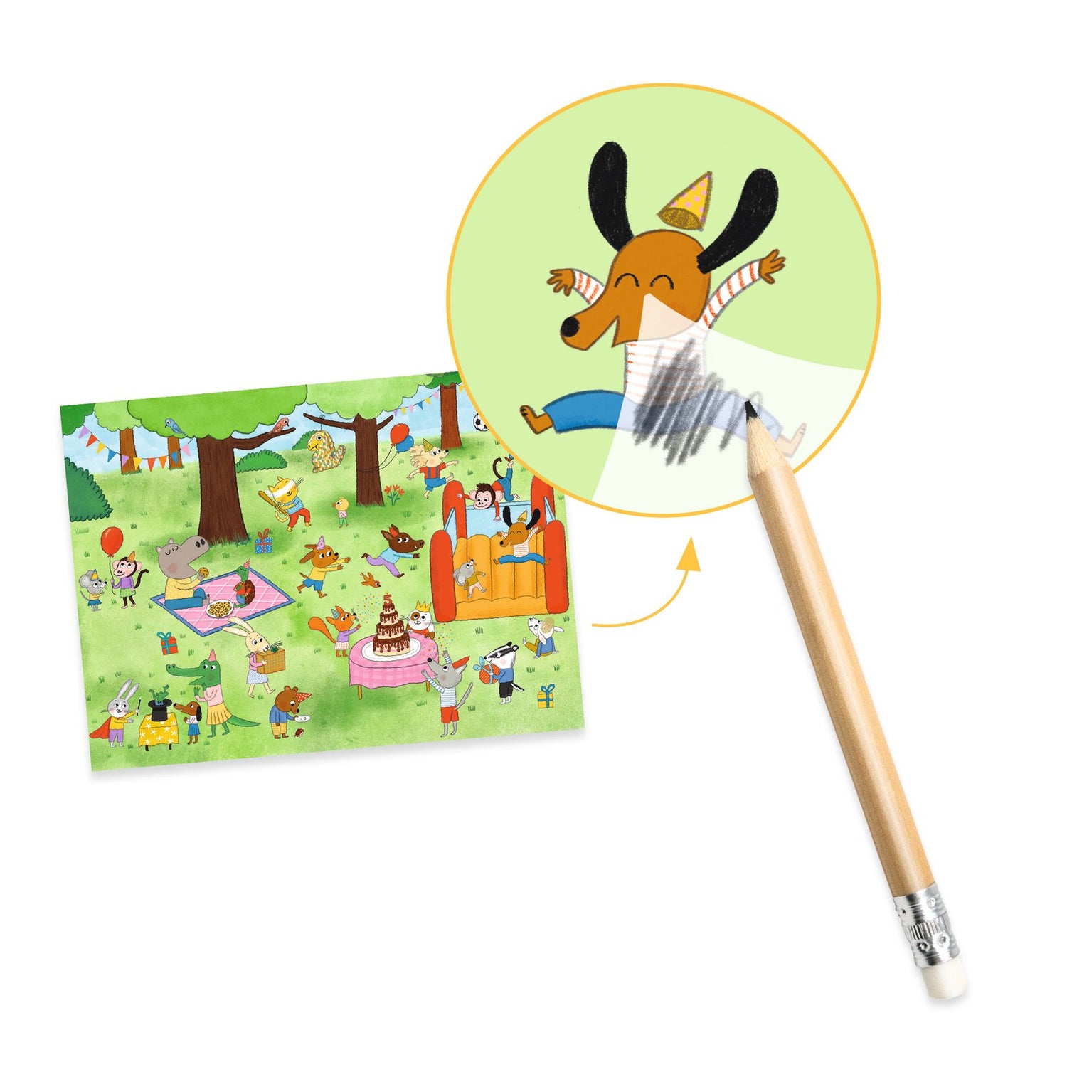 Djeco - Party Time transfers set | Scout & Co