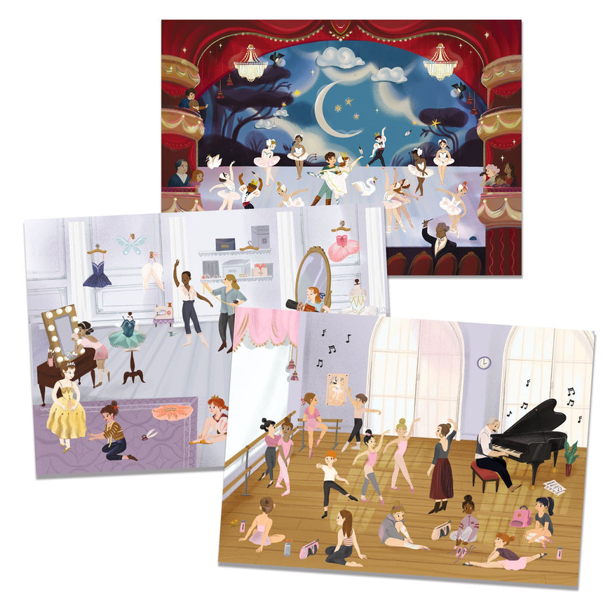 Djeco - Little Ballet Dancers transfers set | Scout & Co