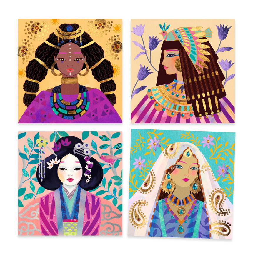 Djeco - Precious Jewels metal & gems craft set | Scout & Co