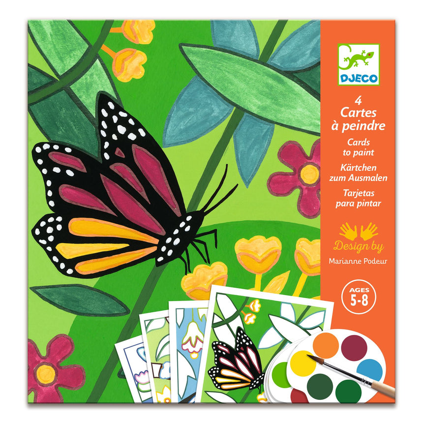 Djeco - Painting cards - Indonesia