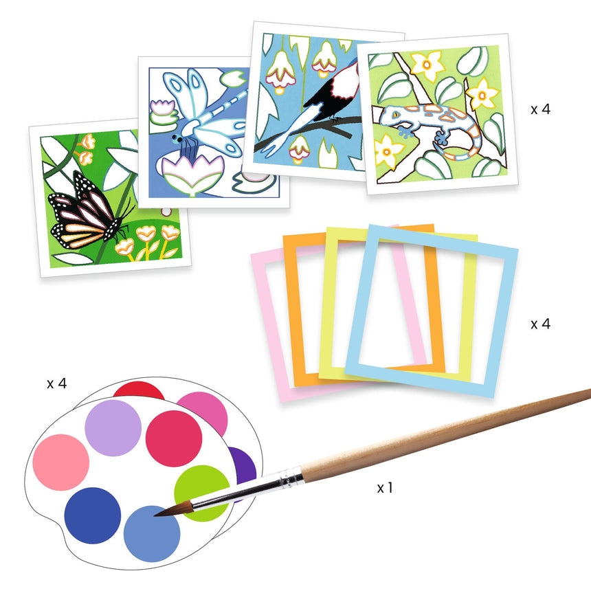 Djeco - Painting cards - Indonesia