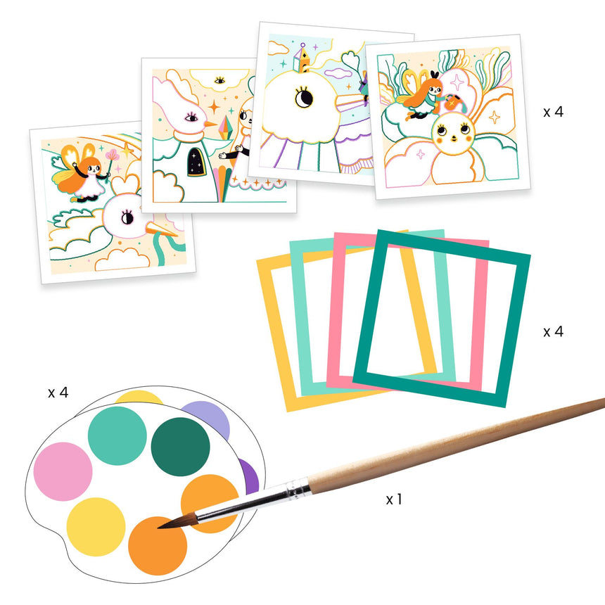 Djeco - Painting cards - Magical Garden | Scout & Co
