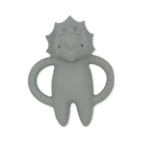 Konges Sløjd - Dinosaur teeth soother - Quarry blue | Scout & Co