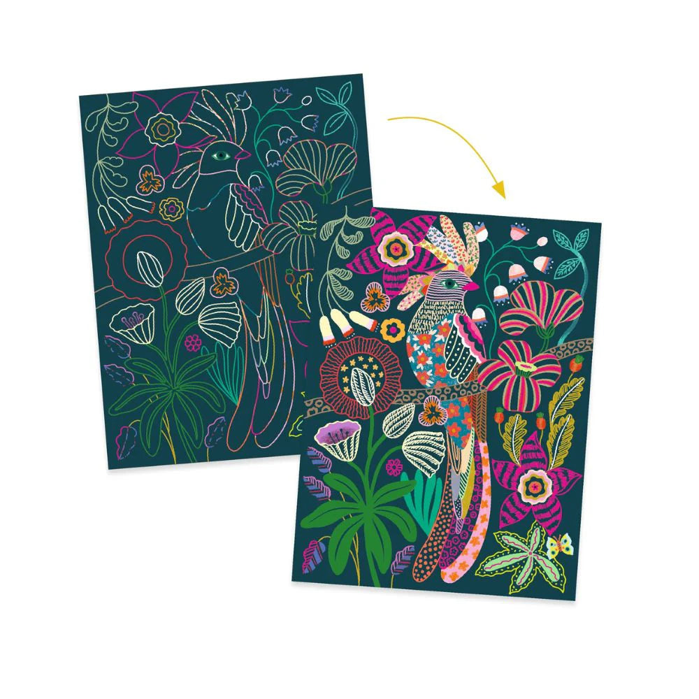 Djeco - Rococo scratch boards | Scout & Co