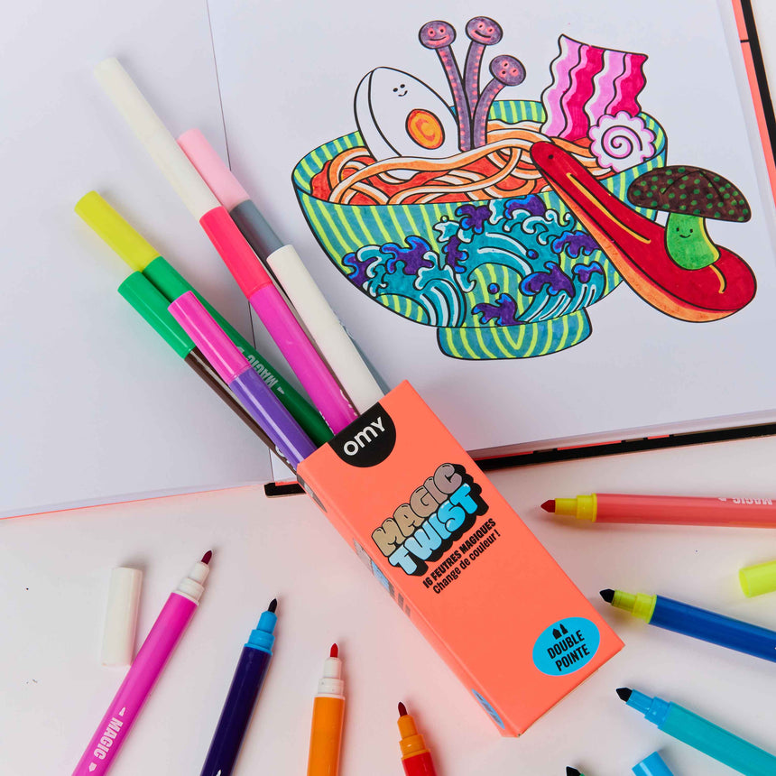 OMY - Magic Twist markers - box of 16 | Scout & Co