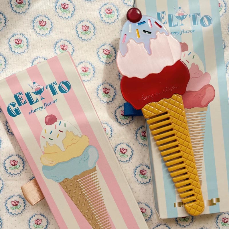 Konges Sløjd - Ice Cream comb - Amour Pink | Scout & Co