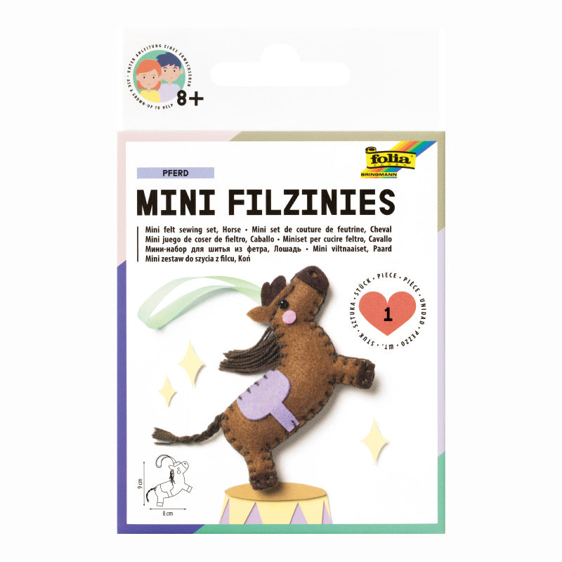 Folia - Mini felt sewing DIY kit - Horse | Scout & Co
