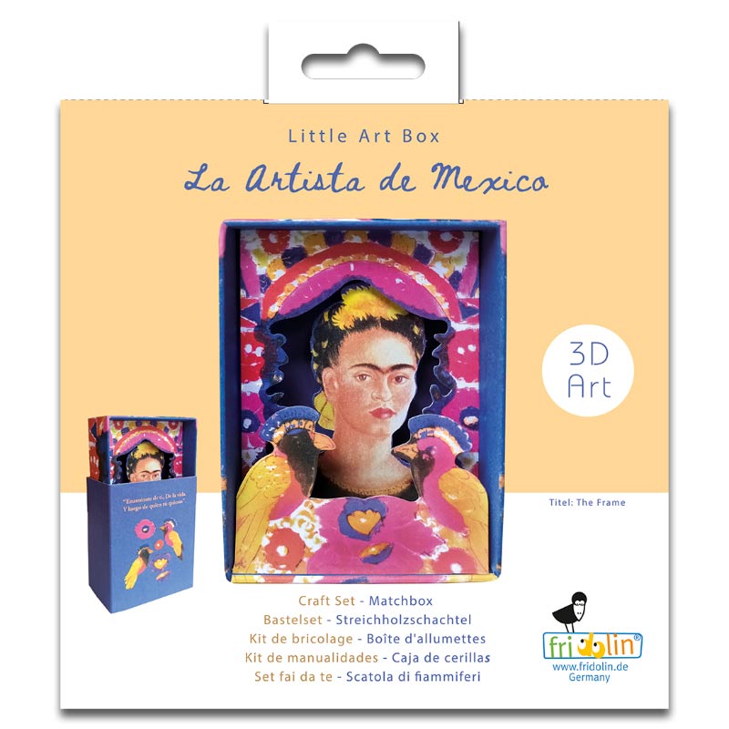 Fridolin - Little Art box set - Frida Kahlo: The Frame | Scout & Co