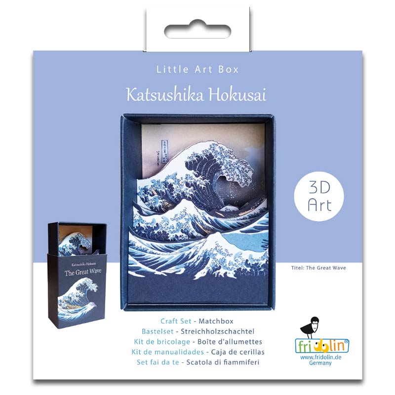 Fridolin - Little Art box set - Hokusai: The Great Wave | Scout & Co