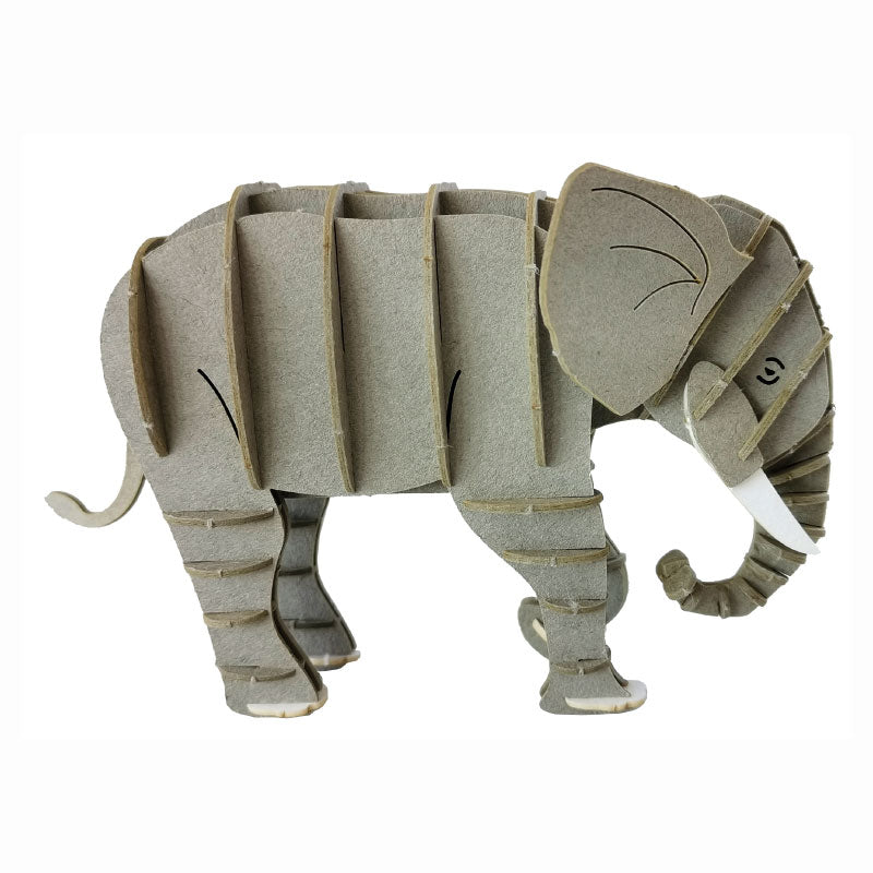 Fridolin - 3D cardboard animal puzzle - Elephant | Scout & Co