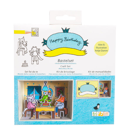 Fridolin - Matchbox craft set - Birthday Table | Scout & Co