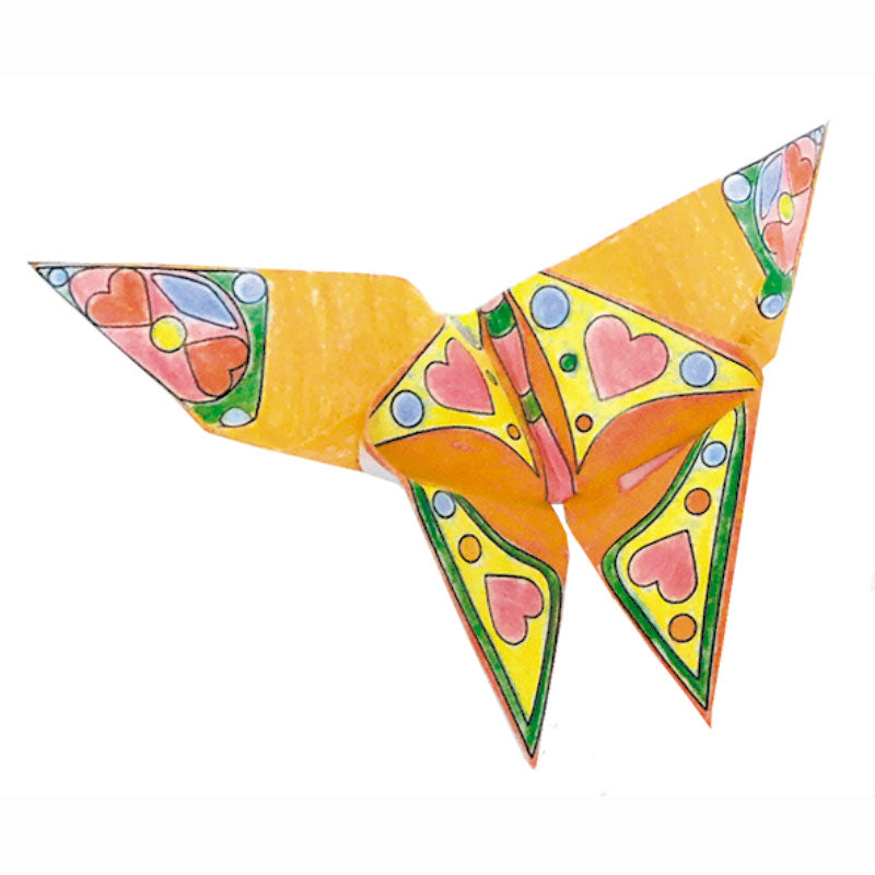 Fridolin - Colouring origami set - Butterflies | Scout & Co