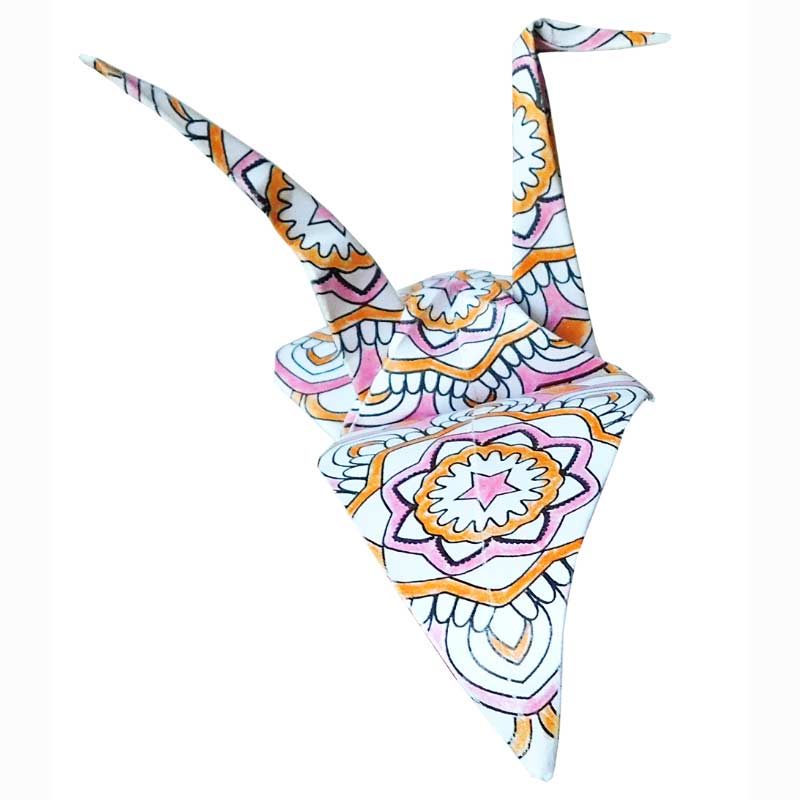 Fridolin - Mandala colouring origami set - Cranes | Scout & Co