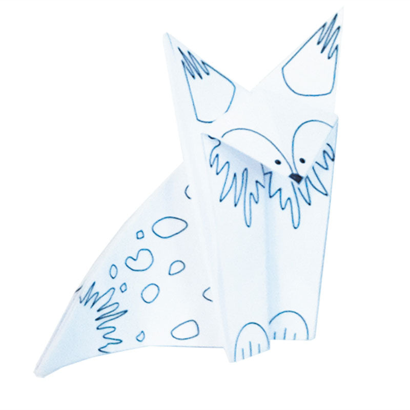 Fridolin - Colouring origami set - Foxes | Scout & Co