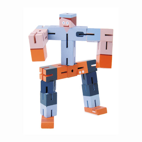 Fridolin - Puzzle Boy - wooden puzzle cube - Blue Orange | Scout & Co