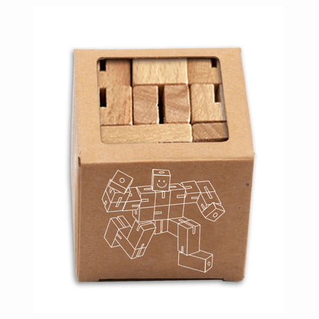Fridolin - Puzzle Boy - wooden puzzle cube - Eco natural | Scout & Co