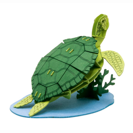 Fridolin - 3D cardboard animal puzzle - Sea Turtle | Scout & Co