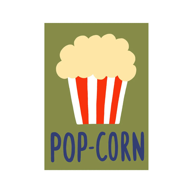 Wolfnoodle - A4 print - Popcorn | Scout & Co
