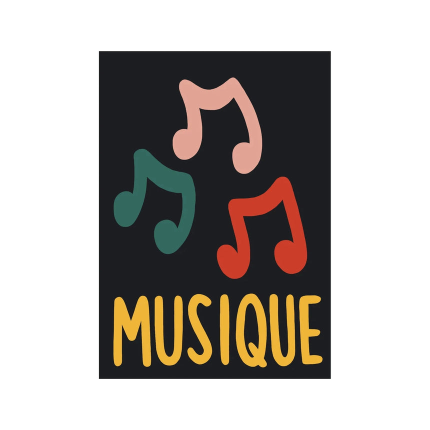 Wolfnoodle - A4 print - Musique | Scout & Co