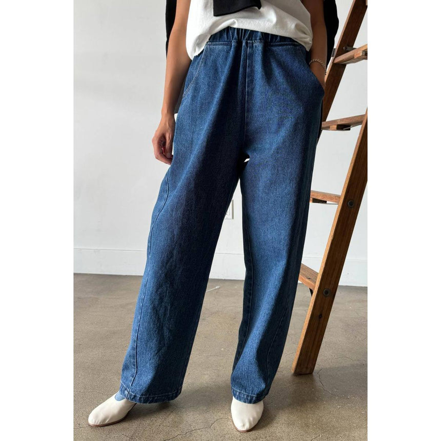 Le Bon Shoppe - Long Arc pants - Blue Denim | Scout & Co