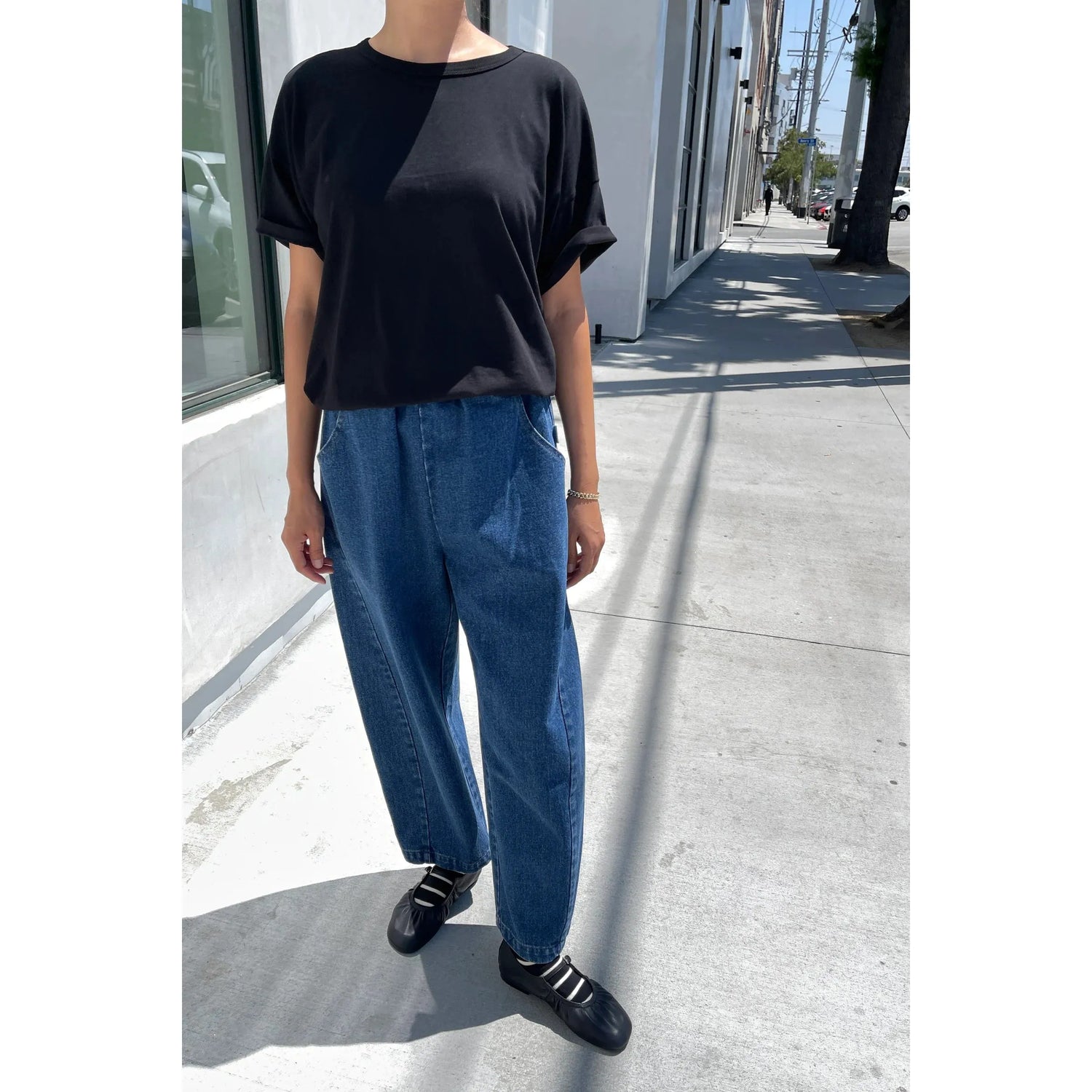 Le Bon Shoppe - Arc pants - Blue Denim | Scout & Co