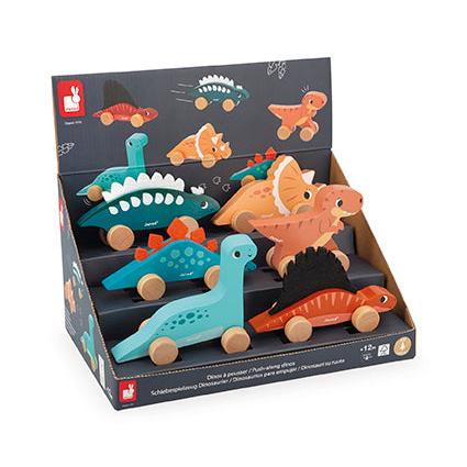 Janod - Push along dinosaur | Scout & Co