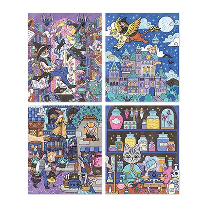Janod - Magic School - Watercolour painting craft set | Scout & Co