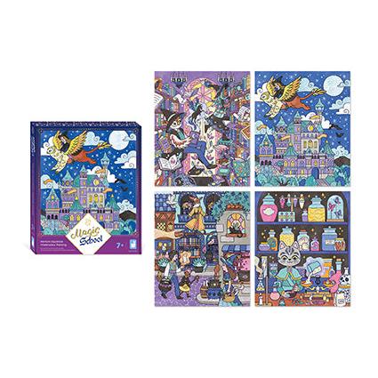 Janod - Magic School - Watercolour painting craft set | Scout & Co