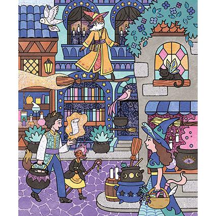 Janod - Magic School - Watercolour painting craft set | Scout & Co