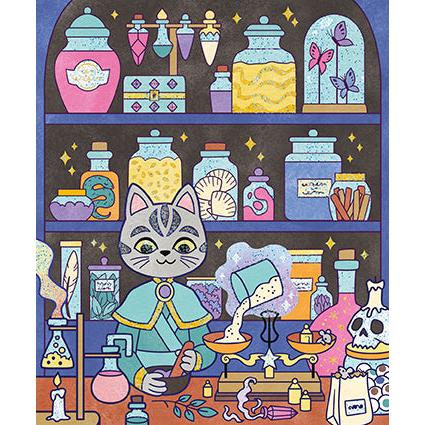 Janod - Magic School - Watercolour painting craft set | Scout & Co