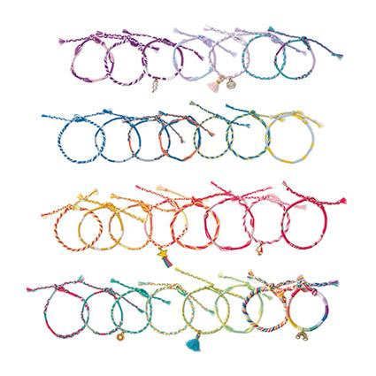 Janod - 30 rainbow wrap bracelets DIY kit | Scout & Co