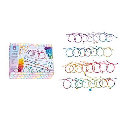 Janod - 30 rainbow wrap bracelets DIY kit | Scout & Co