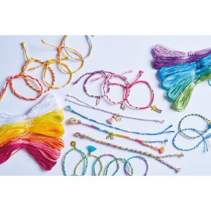 Janod - 30 rainbow wrap bracelets DIY kit | Scout & Co