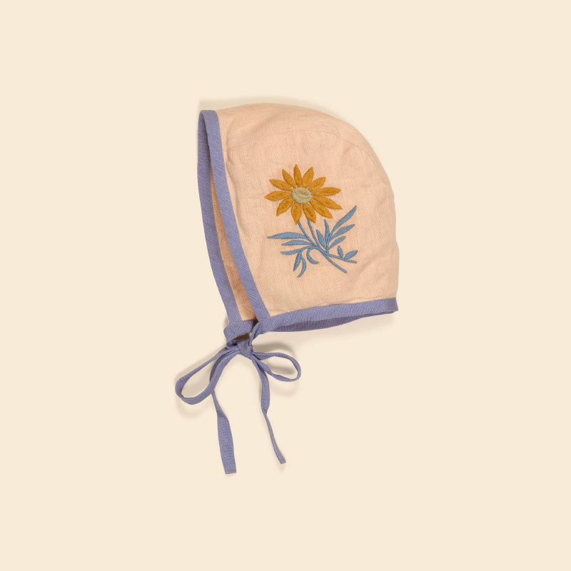 Apolina - Joni bonnet - Satin pink | Scout & Co