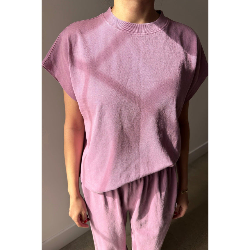 Le Bon Shoppe - Jeanne tee - Dusty Lilac | Scout & Co