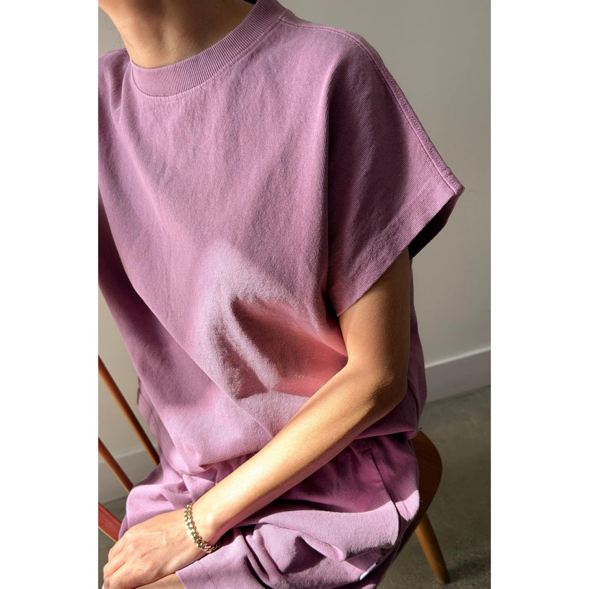 Le Bon Shoppe - Jeanne tee - Dusty Lilac | Scout & Co