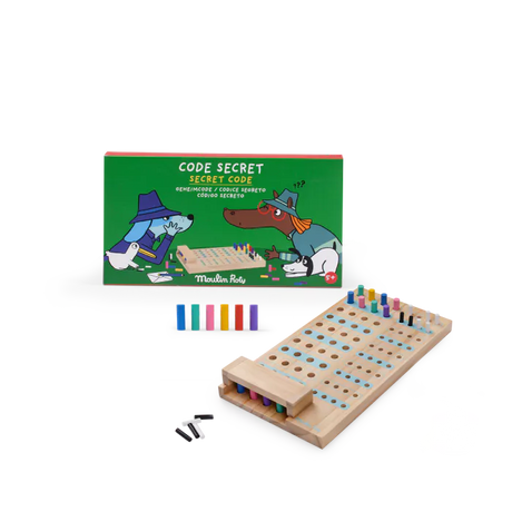 Moulin Roty - Secret Code wooden game | Scout & Co