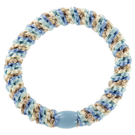 Kknekki - Hair band - Light Blue Gold Mix | Scout & Co