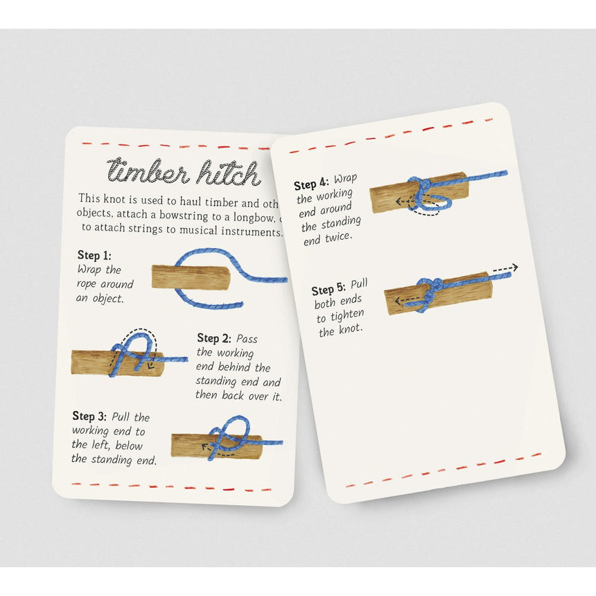 Knots in a Box: 30 Essential Knots; Hours of Timeless Fun | Scout & Co