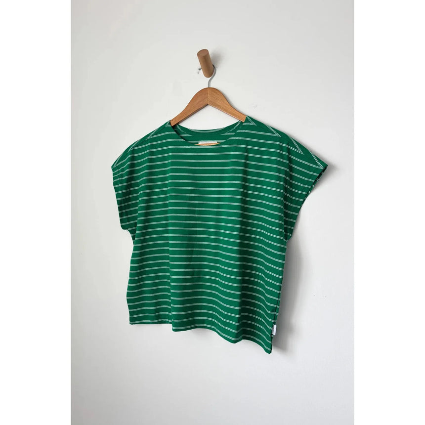 Le Bon Shoppe - Cherie tee - Green stripe | Scout & Co