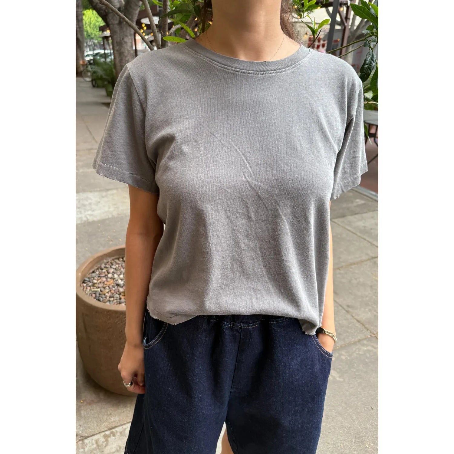 Le Bon Shoppe - Darling tee - Ash | Scout & Co