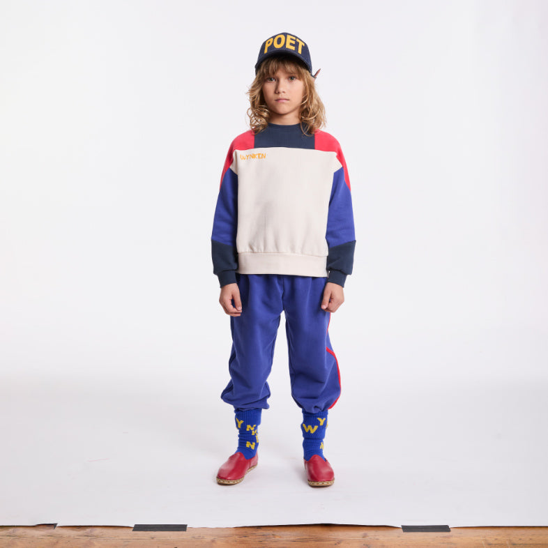 Wynken - Studio sweatshirt - ecru & indigo | Scout & Co