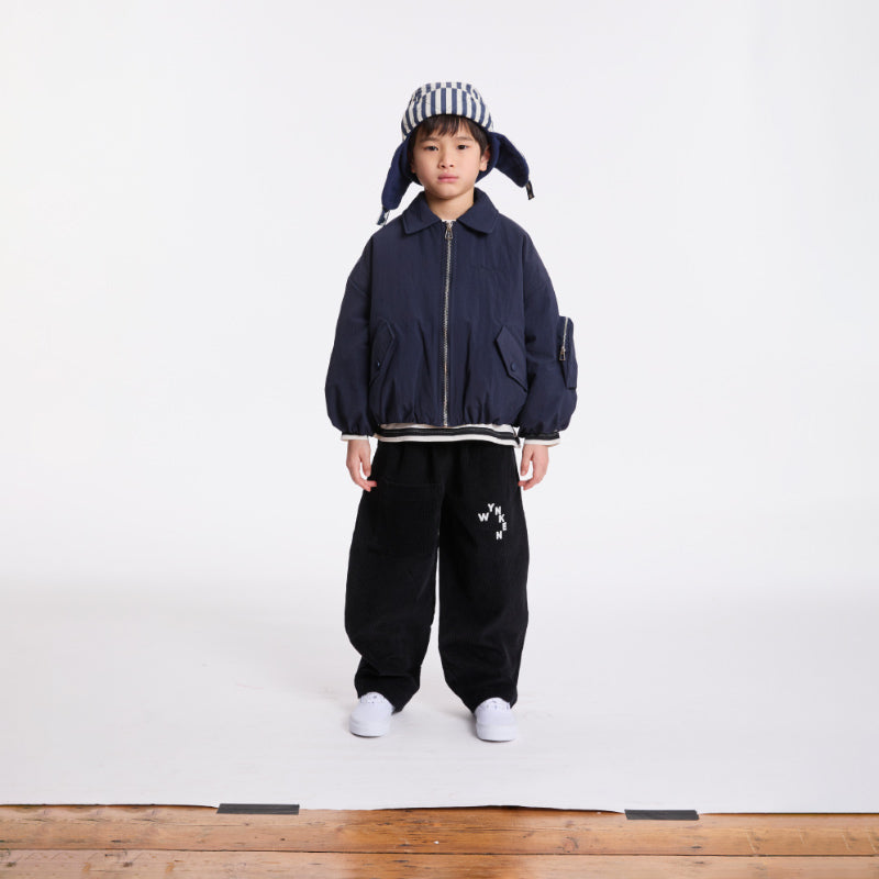 Wynken - Cord Pioneer pants - black | Scout & Co