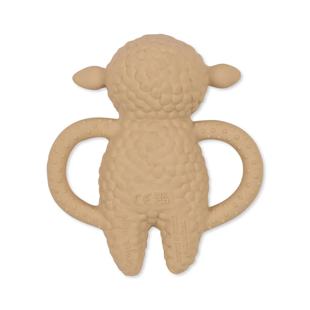 Konges Sløjd - Lamb teeth soother - Shell | Scout & Co